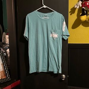 VS Pink campus tee sz L